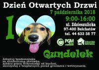„I love Qndelek” - Dzień Otwartych Drzwi w Schronisku już 07.10.2018 g. 9:00-16:00